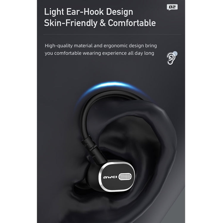 awei TC-6 Type-C / USB-C Mini Stereo In-ear Wired Earphone(Black) - Type-C Earphone by awei | Online Shopping UK | buy2fix