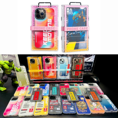 For iPhone 12 WK WPC-015 Gorillas Series Cool PC + TPU Phone Case(WGC-002) - iPhone 12 / 12 Pro Cases by WK | Online Shopping UK | buy2fix