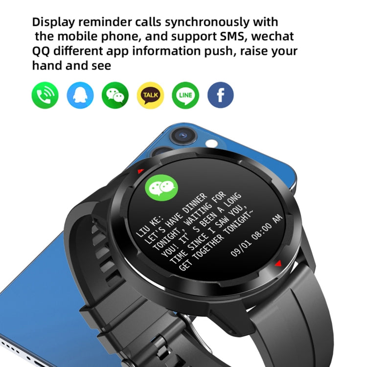 MT13 1.32 inch TFT Screen Smart Watch, Support Bluetooth Call & Alipay(Silver) - Smart Wear by buy2fix | Online Shopping UK | buy2fix