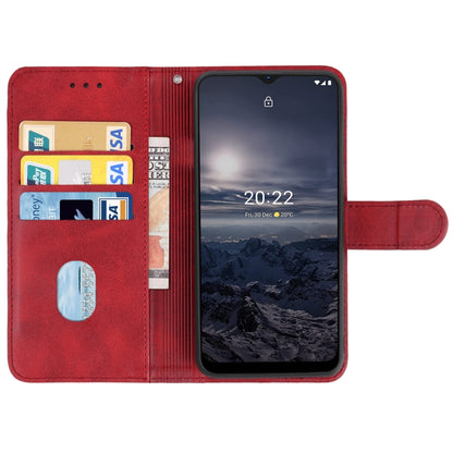 For Nokia G21 / G11 Leather Phone Case(Red) - Nokia Cases by buy2fix | Online Shopping UK | buy2fix