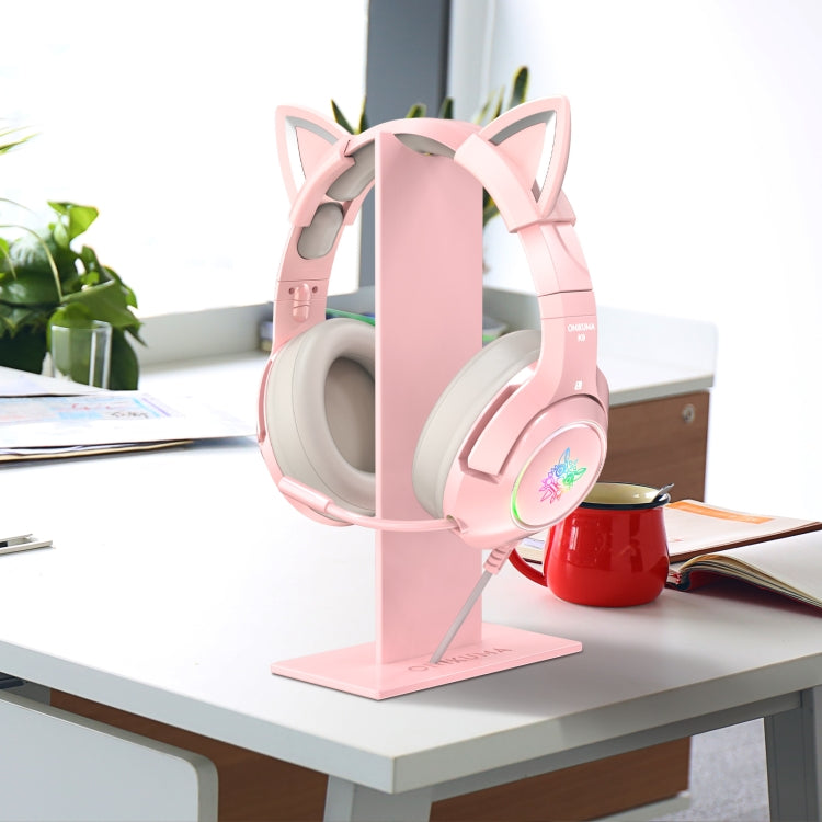 ONIKUMA ST-1 Headset Holder Stand(Pink) - Headset Stand by ONIKUMA | Online Shopping UK | buy2fix