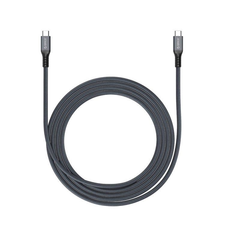 ORICO 40Gbps Thunderbolt 4 USB-C / Tpye-C Data Cable, Cable Length:2m(Grey) - Cable & Adapters by ORICO | Online Shopping UK | buy2fix