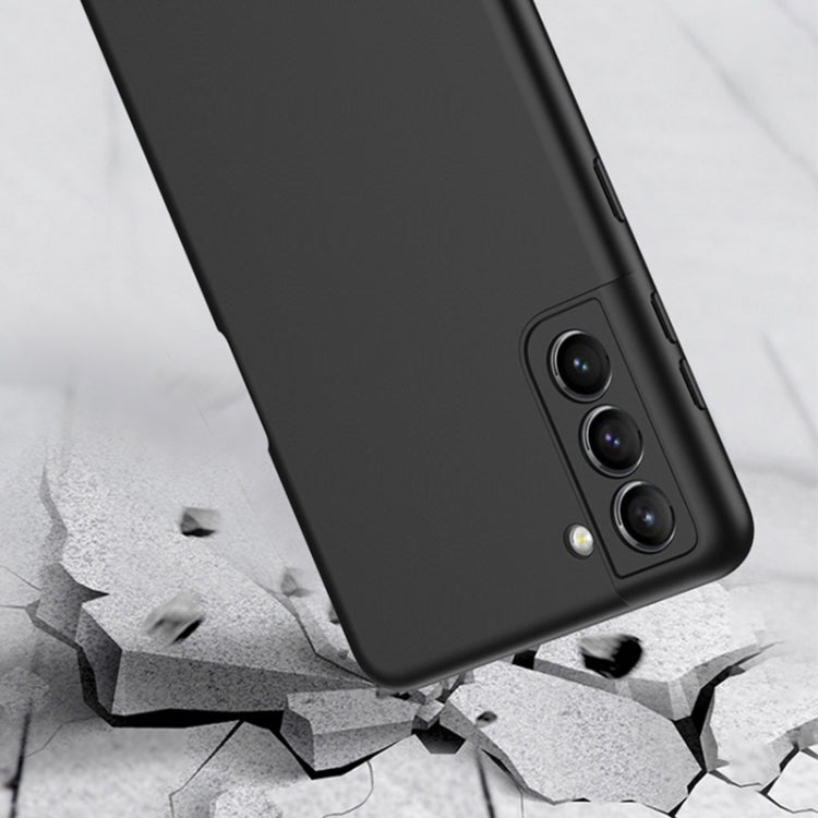 For Samsung Galaxy S22 5G GKK Ultra-thin Skin Feel Phone Case with Side Pen Slot & Stylus(Black) - Galaxy S22 5G Cases by GKK | Online Shopping UK | buy2fix