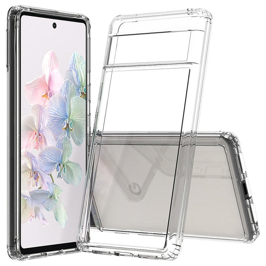 For Google Pixel 7 Scratchproof TPU + Acrylic Protective Case(Transparent) - Google Cases by buy2fix | Online Shopping UK | buy2fix