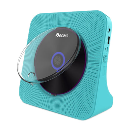 Kecag KC-806 2A Retro Bluetooth Music Disc Album CD Player, Specification:Plug-in Version(Blue) - Consumer Electronics by Kecag | Online Shopping UK | buy2fix
