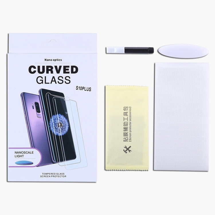 For Galaxy S20 UV Liquid Curved Full Glue Full Screen Tempered Glass Film - Samsung Accessories by buy2fix | Online Shopping UK | buy2fix