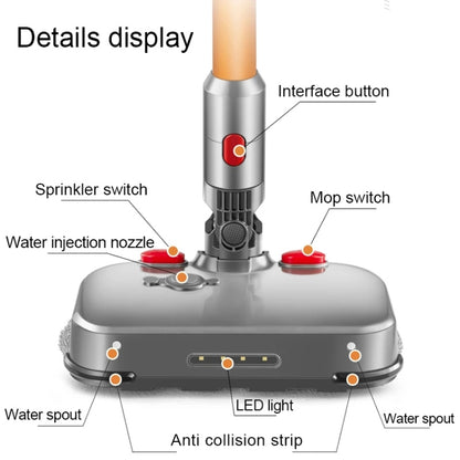 For Dyson V6 D2 Electric Wet and Dry Mopping Head with Water Tank - Consumer Electronics by buy2fix | Online Shopping UK | buy2fix