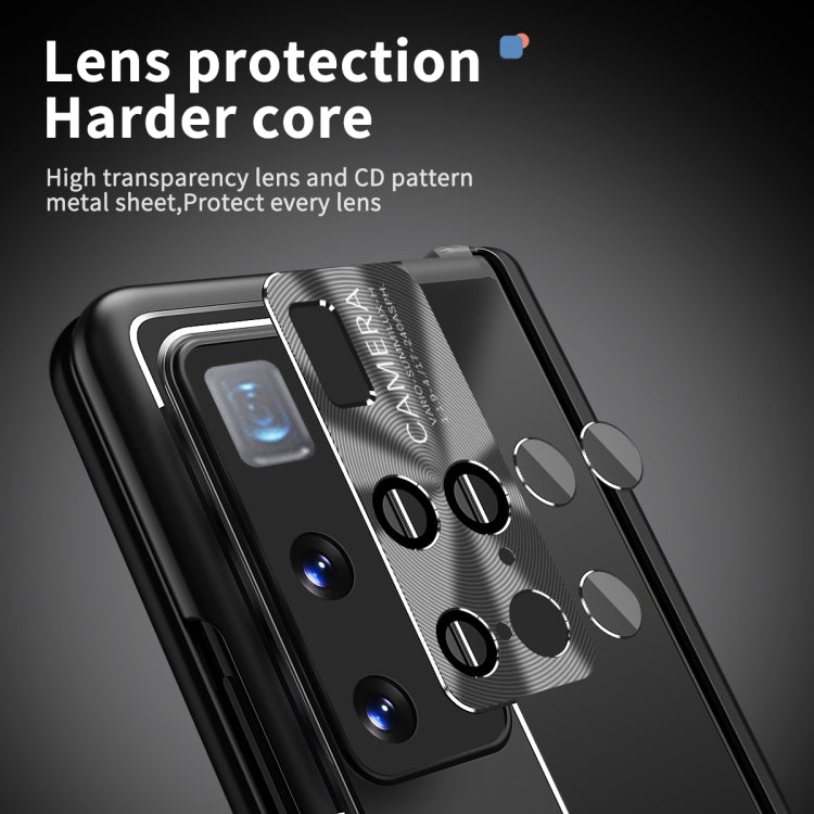 For Huawei Mate X2 Aluminum Alloy Double Hinge Shockproof Phone Protective Case(Black) - Huawei Cases by buy2fix | Online Shopping UK | buy2fix