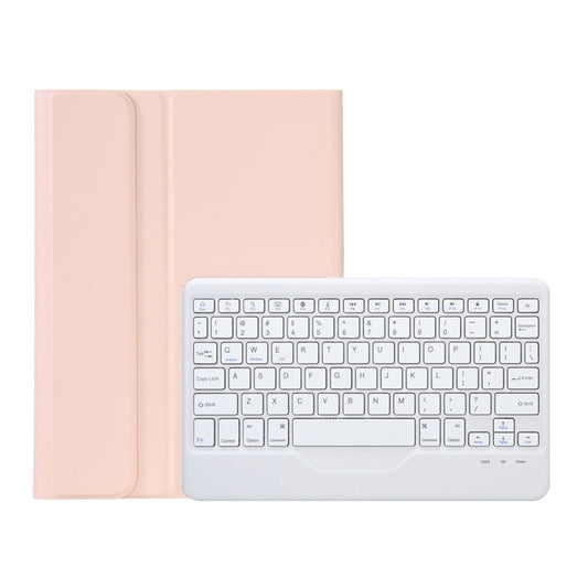 OP11-B Lambskin Texture Ultra-thin Bluetooth Keyboard Leather Case For OPPO Pad 11 inch(Pink) - Others Keyboard by buy2fix | Online Shopping UK | buy2fix