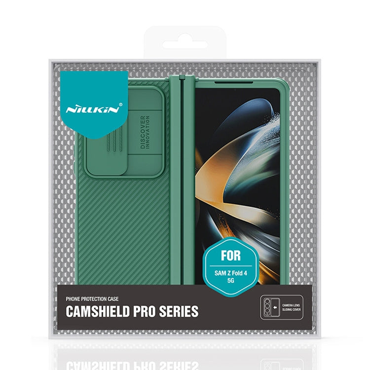 For Samsung Galaxy Z Fold4 NILLKIN Black Mirror Pro Series Camshield PC Phone Case, Simple Set(Black) - Galaxy Z Fold4 5G Cases by NILLKIN | Online Shopping UK | buy2fix