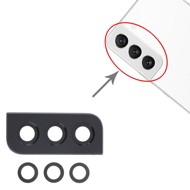 10 PCS Camera Lens Cover For Samsung Galaxy S22 5G SM-S901B - Repair & Spare Parts by buy2fix | Online Shopping UK | buy2fix