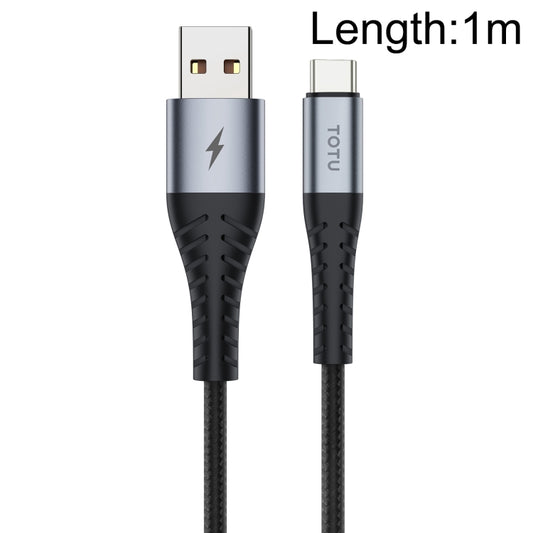 TOTU BT-010 Tough Series USB to Type-C Charging Data Cable Length:1m -  by TOTUDESIGN | Online Shopping UK | buy2fix