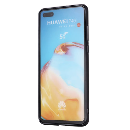 For Huawei P40 GEBEI Plating TPU Shockproof Protective Case(Black) - Huawei Cases by GEBEI | Online Shopping UK | buy2fix