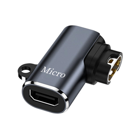 For Garmin Watch Charging Adapter, Interface:Micro USB Side Elbow - Smart Wear by buy2fix | Online Shopping UK | buy2fix