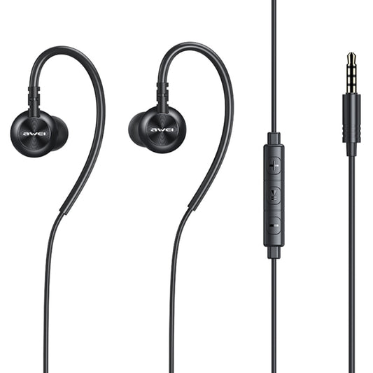 awei L3 1.2m Mini Stereo In-ear Earphones - In Ear Wired Earphone by awei | Online Shopping UK | buy2fix