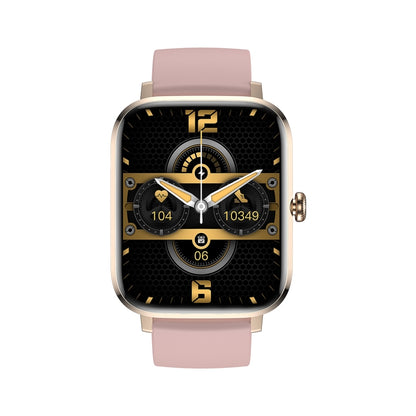 Ochstin 5HK20 1.85 inch Round Screen Silicone Strap Smart Watch with Bluetooth Call Function(Gold) - Smart Wear by OCHSTIN | Online Shopping UK | buy2fix
