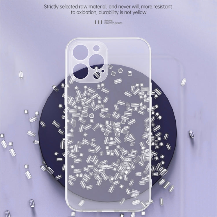 For iPhone 14 SULADA Frosted Series Shockproof TPU Protective Case(Transparent) - iPhone 14 Cases by SULADA | Online Shopping UK | buy2fix