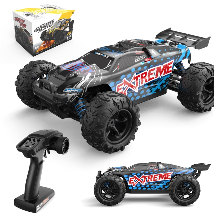 9302E 1:18 Full Scale Remote Control 4WD High Speed Car(Blue) - RC Cars by buy2fix | Online Shopping UK | buy2fix