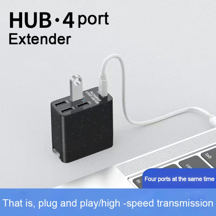 X83 65W Output USB-C / Type-C + 4 Ports USB HUB PD Charger, US Plug - USB Charger by buy2fix | Online Shopping UK | buy2fix