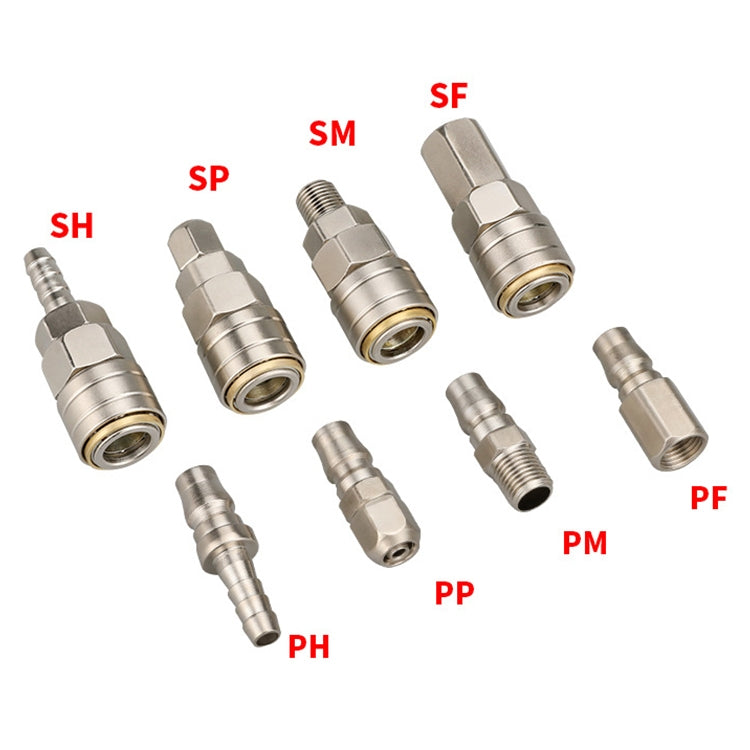 LAIZE SH+PH-20 10pcs C-type Self-lock Pneumatic Quick Fitting Connector -  by LAIZE | Online Shopping UK | buy2fix