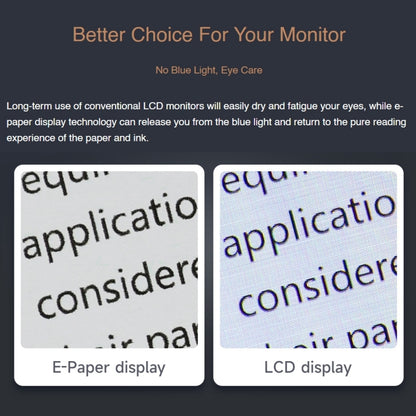 Waveshare 13.3 inch E-Paper Monitor External E-Paper Screen for MAC / Windows PC(US Plug) - Mini PC Accessories by WAVESHARE | Online Shopping UK | buy2fix