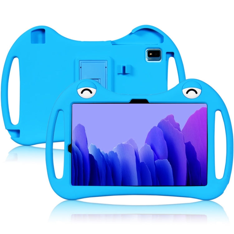 For TCL Tab Pro 5G Cartoon Silicone Shockproof Protective Tablet Case with Stand & Pen Slot(Blue) - Others by buy2fix | Online Shopping UK | buy2fix