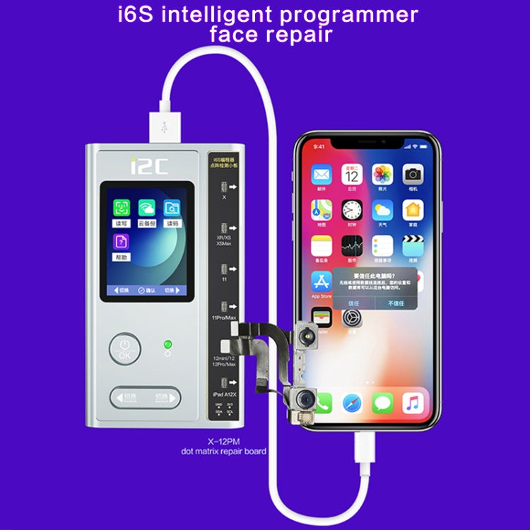 i2C i6S Intelligent Programmer Set (Original Color+Battery+Dot Matrix Test Board ) - Repair & Spare Parts by buy2fix | Online Shopping UK | buy2fix