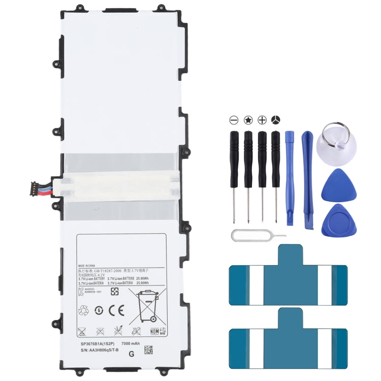 For Samsung Galaxy Tab Note 10.1 7000mAh SP3676B1A  Battery Replacement - For Samsung by buy2fix | Online Shopping UK | buy2fix