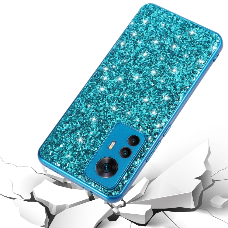 For Xiaomi 12T Pro Glitter Powder Shockproof TPU Protective Case(Silver) - Xiaomi Cases by buy2fix | Online Shopping UK | buy2fix