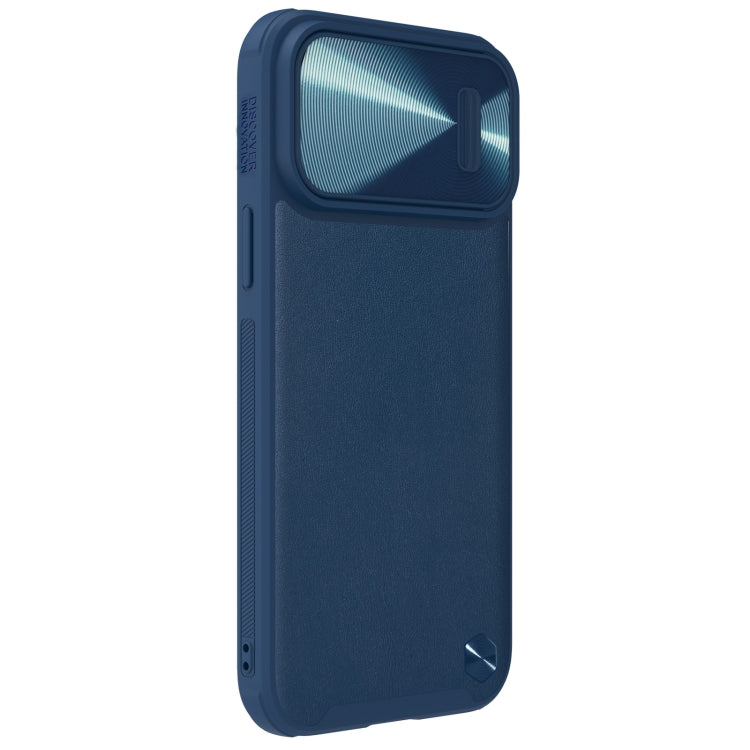 For iPhone 14 Pro Max NILLKIN PC + TPU Magnetic Phone Case(Blue) - iPhone 14 Pro Max Cases by NILLKIN | Online Shopping UK | buy2fix