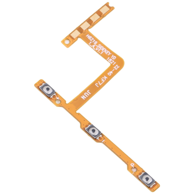 For Infinix Hot 10T X689C OEM Power Button & Volume Button Flex Cable - Flex Cable by buy2fix | Online Shopping UK | buy2fix