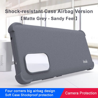 For Nokia X30 5G imak Shockproof Airbag TPU Phone Case(Matte Grey) - Nokia Cases by imak | Online Shopping UK | buy2fix