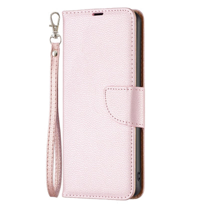 For Xiaomi Redmi 12C Litchi Texture Pure Color Leather Phone Case(Rose Gold) - Xiaomi Cases by buy2fix | Online Shopping UK | buy2fix