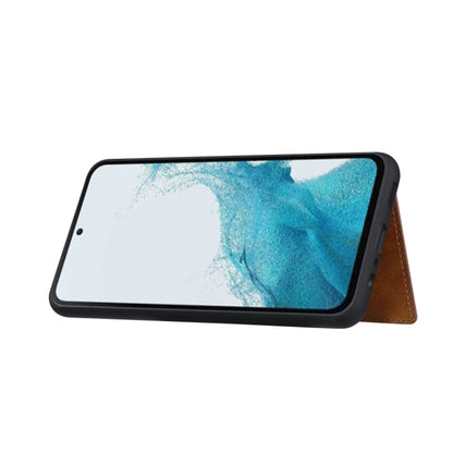 For Samsung Galaxy A54 5G Calfskin Card Slot TPU + PU Phone Case(Green) - Galaxy Phone Cases by buy2fix | Online Shopping UK | buy2fix