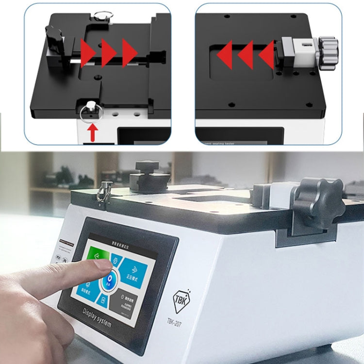 TBK-207 Portable Intelligent Air Tightness Detector Built-in Vacuum Pump(US Plug) - Test Tools by TBK | Online Shopping UK | buy2fix