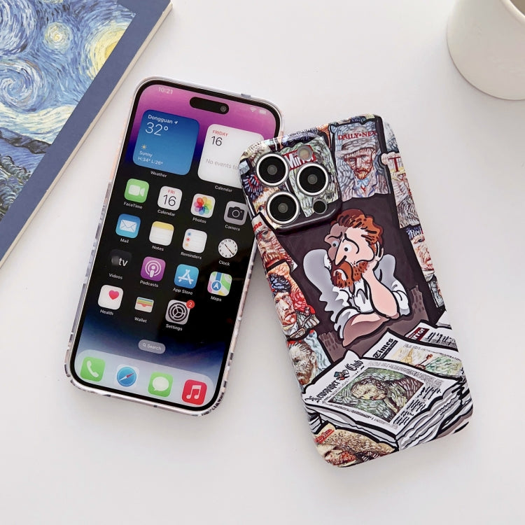 For iPhone 11 Pro Max Precise Hole Oil Painting Glossy PC Phone Case(Train) - iPhone 11 Pro Max Cases by buy2fix | Online Shopping UK | buy2fix