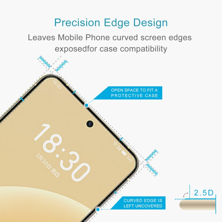 For Meizu 20 50 PCS 0.26mm 9H 2.5D Tempered Glass Film - For Meizu by buy2fix | Online Shopping UK | buy2fix
