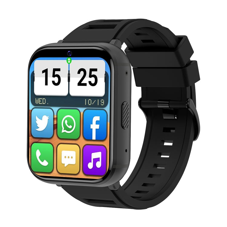 Q668 1.99 inch Screen 4G Smart Watch Android 9.0, Specification:2GB+16GB(Black) - Smart Wear by buy2fix | Online Shopping UK | buy2fix