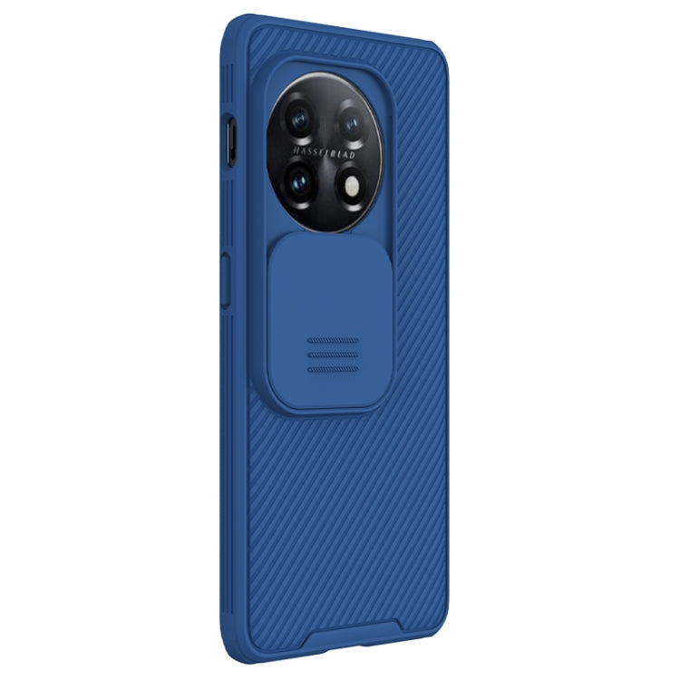 For OnePlus 11 NILLKIN CamShield Pro Series PC Full Coverage Phone Case(Blue) - OnePlus Cases by NILLKIN | Online Shopping UK | buy2fix