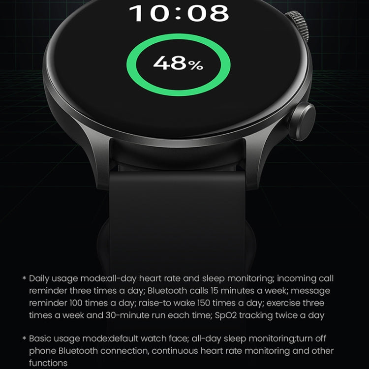 Original Xiaomi Youpin HAYLOU RT3 LS16 1.43 inch AMOLED Smart Watch Support Bluetooth Call / Health Monitoring(Silver) -  by Xiaomi | Online Shopping UK | buy2fix