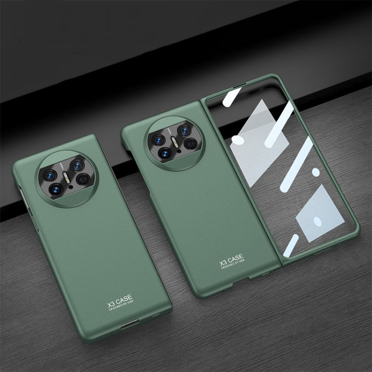 For Huawei Mate X3 GKK Integrated Ultra-thin Full Coverage Phone Flip Case(Green) - Huawei Cases by GKK | Online Shopping UK | buy2fix