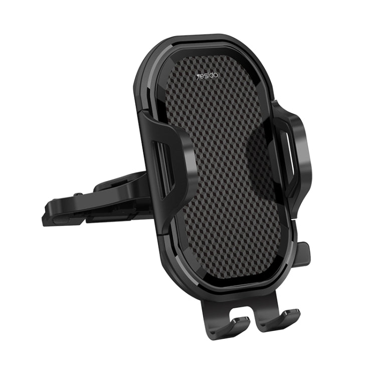 Yesido C84 360 Degree Rotating CD Port Car Phone Holder(Black) - Car Holders by Yesido | Online Shopping UK | buy2fix