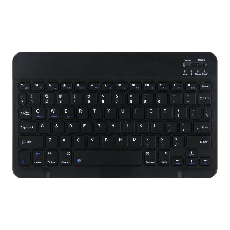 For Lenovo Tab M10 3rd Gen TB-328XU Bluetooth Keyboard Leather Tablet Case(Black) - Lenovo Keyboard by buy2fix | Online Shopping UK | buy2fix