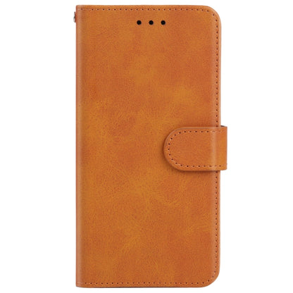 For iPhone 15 Leather Phone Case(Brown) - iPhone 15 Cases by buy2fix | Online Shopping UK | buy2fix