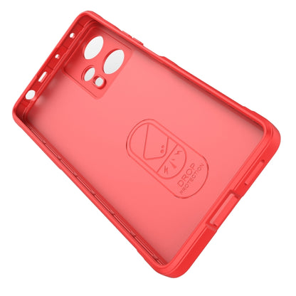 For Xiaomi Redmi Note 12 Turbo Magic Shield TPU + Flannel Phone Case(Light Blue) - Xiaomi Cases by buy2fix | Online Shopping UK | buy2fix