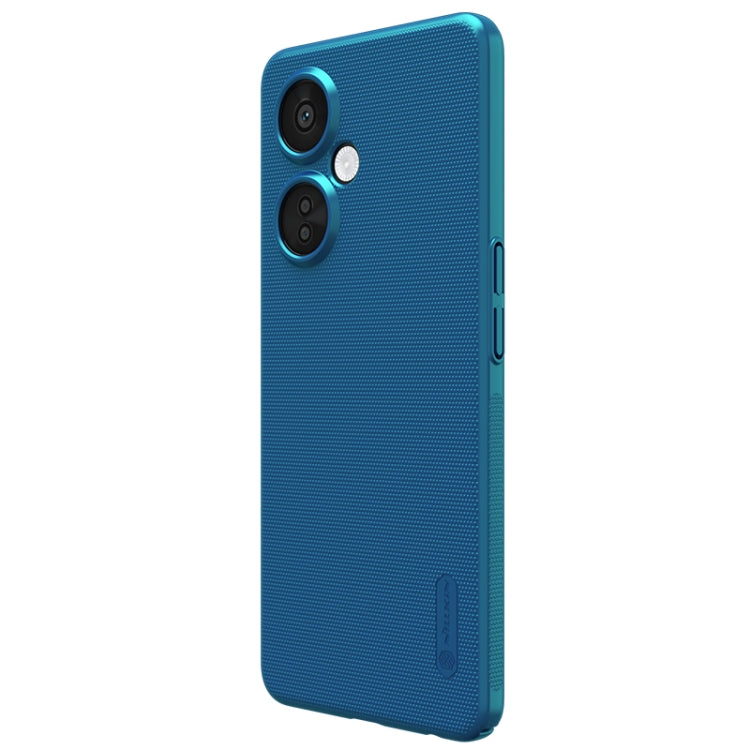 For OnePlus Nord CE 3 Lite NILLKIN Frosted PC Phone Case(Blue) - OnePlus Cases by NILLKIN | Online Shopping UK | buy2fix