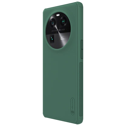 For OPPO Find X6 NILLKIN Frosted Shield Pro PC + TPU Phone Case(Green) - OPPO Cases by NILLKIN | Online Shopping UK | buy2fix