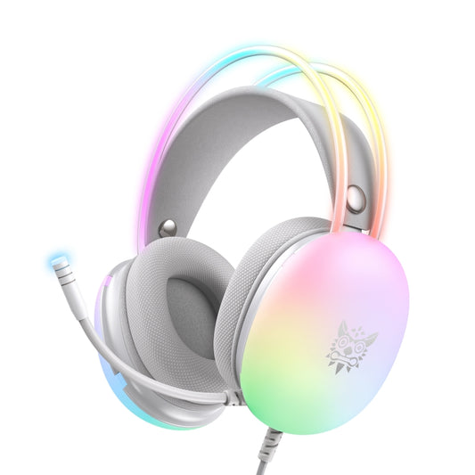 X25 RGB Wired Gaming Headset(Grey) - Multimedia Headset by buy2fix | Online Shopping UK | buy2fix