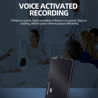 JNN M2 Ultra-thin HD Noise Reduction Intelligent Control Voice Voice Recorder, Capacity:8GB(Black) -  by JNN | Online Shopping UK | buy2fix
