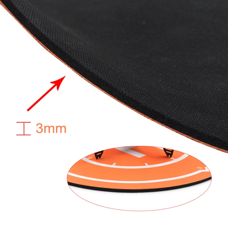 For DJI Mavic Mini / Air 2 / / Air 2S STARTRC RC Drone Quadcopter Portable Parking Apron Fast-fold Landing Parking Pad, Diameter: 50cm(Orange) - Other by STARTRC | Online Shopping UK | buy2fix